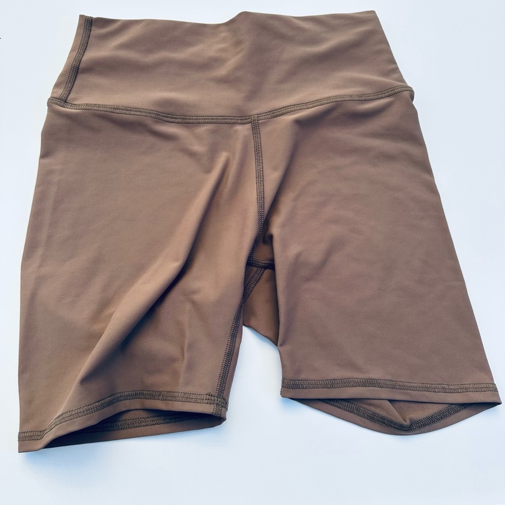 Skatie Cece Bike Shorts in Coffee